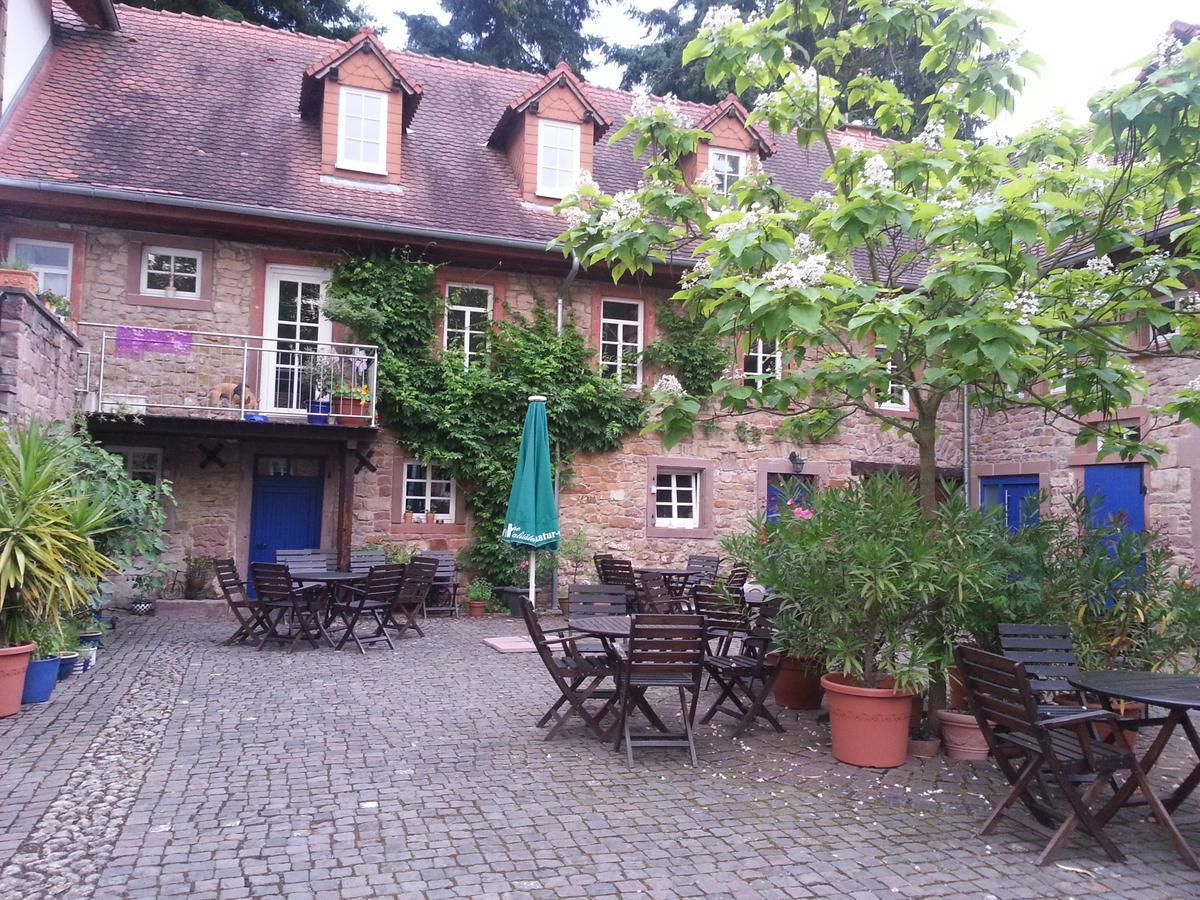 Gastehaus Felsenmuhle Im Tal Hotell Neuleiningen Exteriör bild