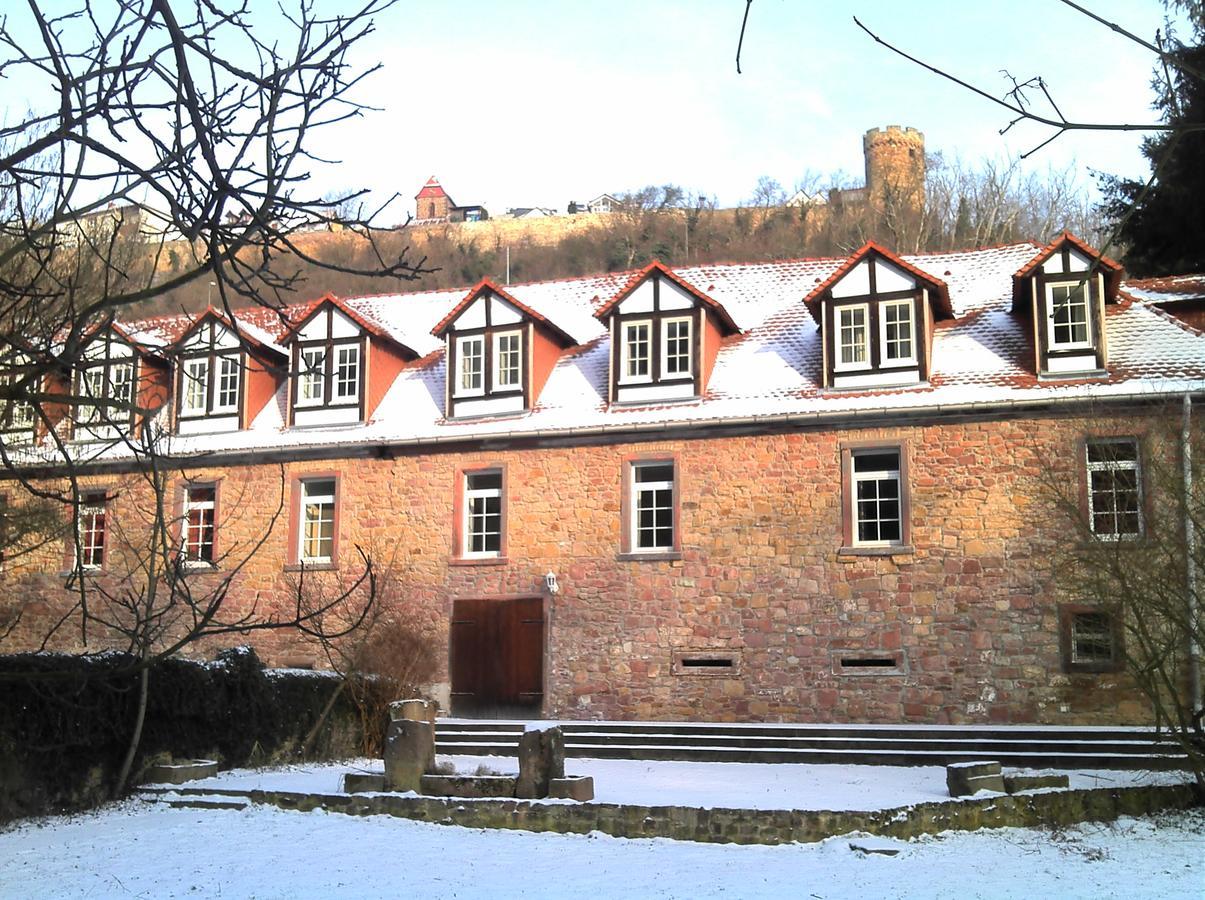 Gastehaus Felsenmuhle Im Tal Hotell Neuleiningen Exteriör bild